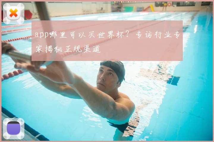 app哪里可以买世界杯?专访行业专家揭秘正规渠道